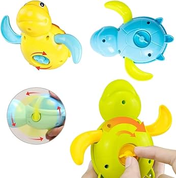 Amazon.co.jp: Dazii お風呂 おもちゃ 泳げるカメさん ゼンマイ